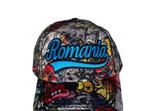 Șapcă unisex multicoloră Romania